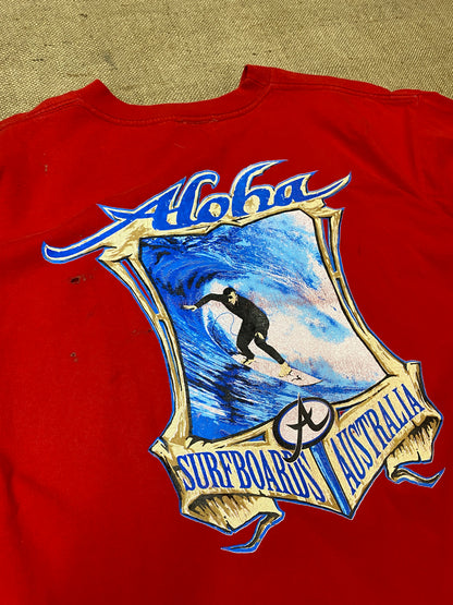 Vintage Aloha surf T-shirt(XL)