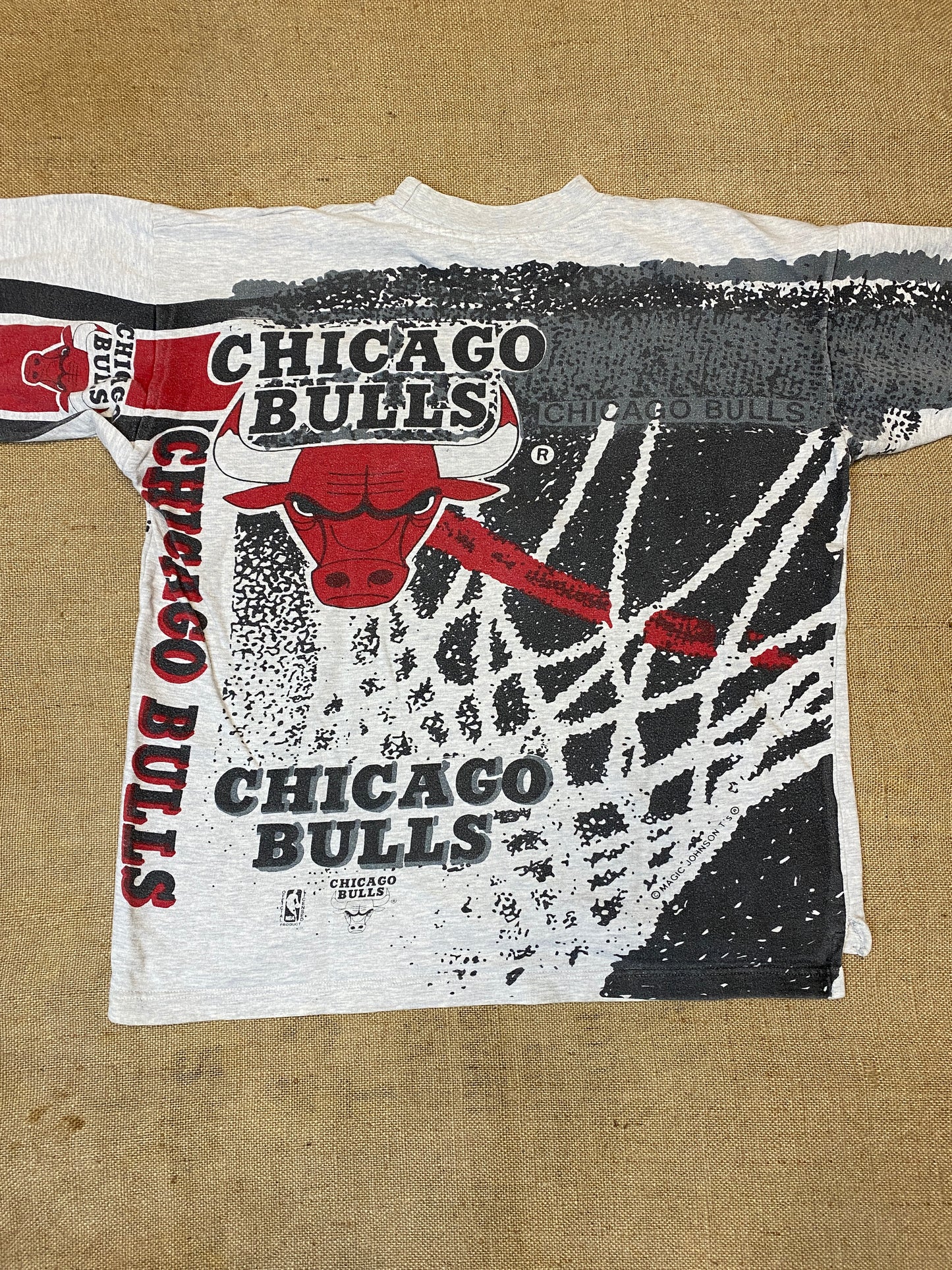 Rare vintage aop Chicago bulls sweat (XL)