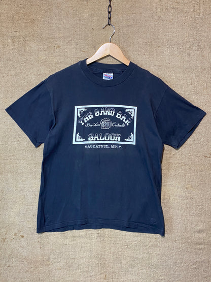 Vintage single stitch Saloon T-shirt (L)