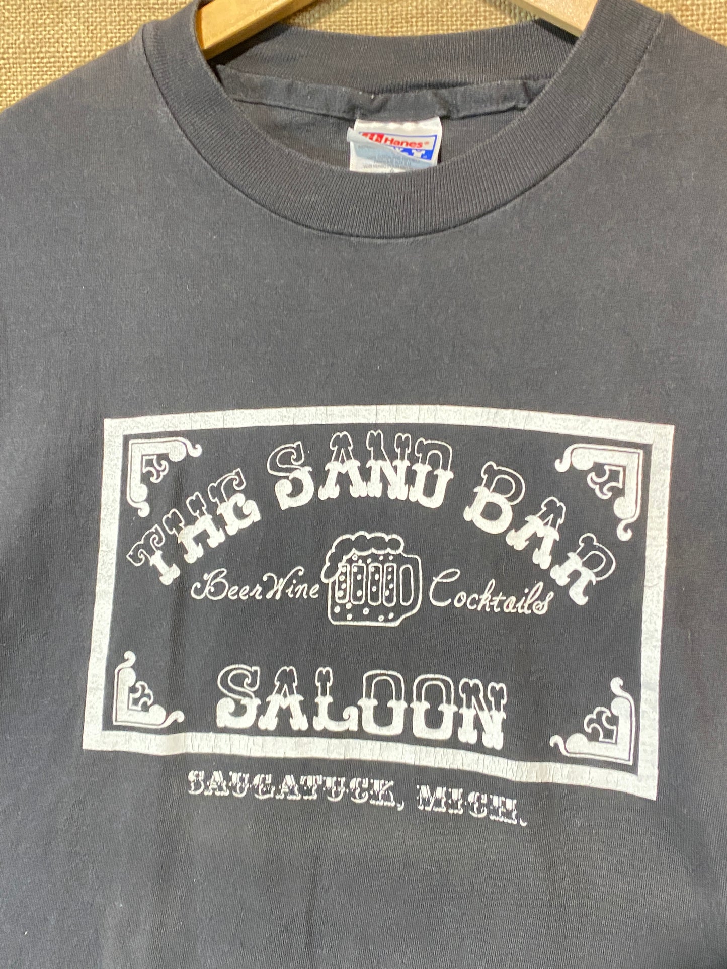 Vintage single stitch Saloon T-shirt (L)