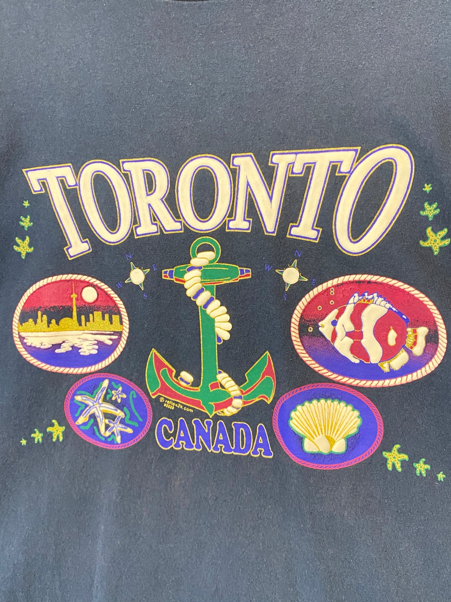 Vintage Toronto Canada tourist shirt