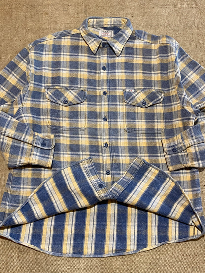 Vintage Lee M.R Sanforized flannel shirt (L)