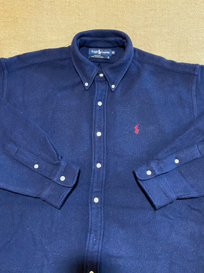 Vintage Ralph Lauren marinewool shirt (XL)