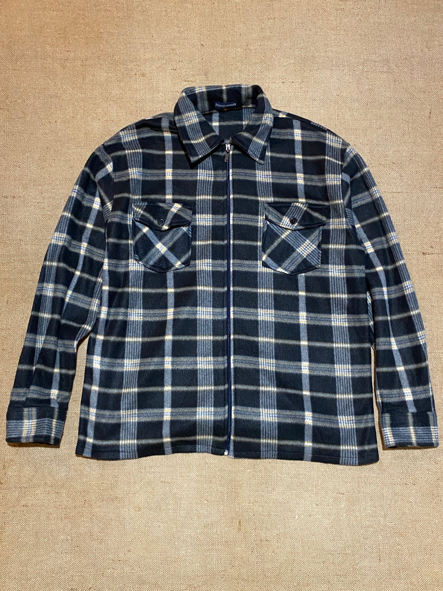 Flannel shirt full zip