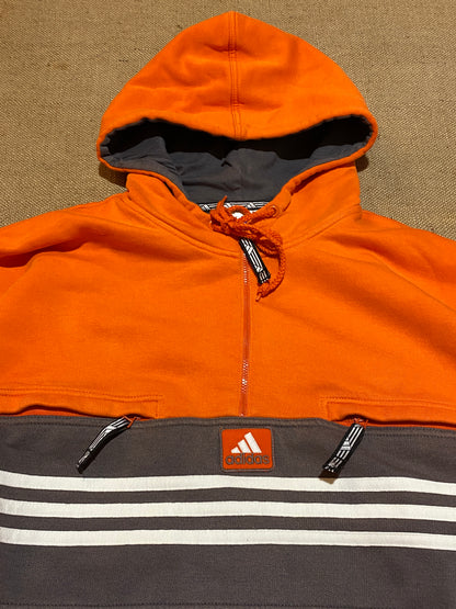 Vintage Adidas double front pocket hoodie