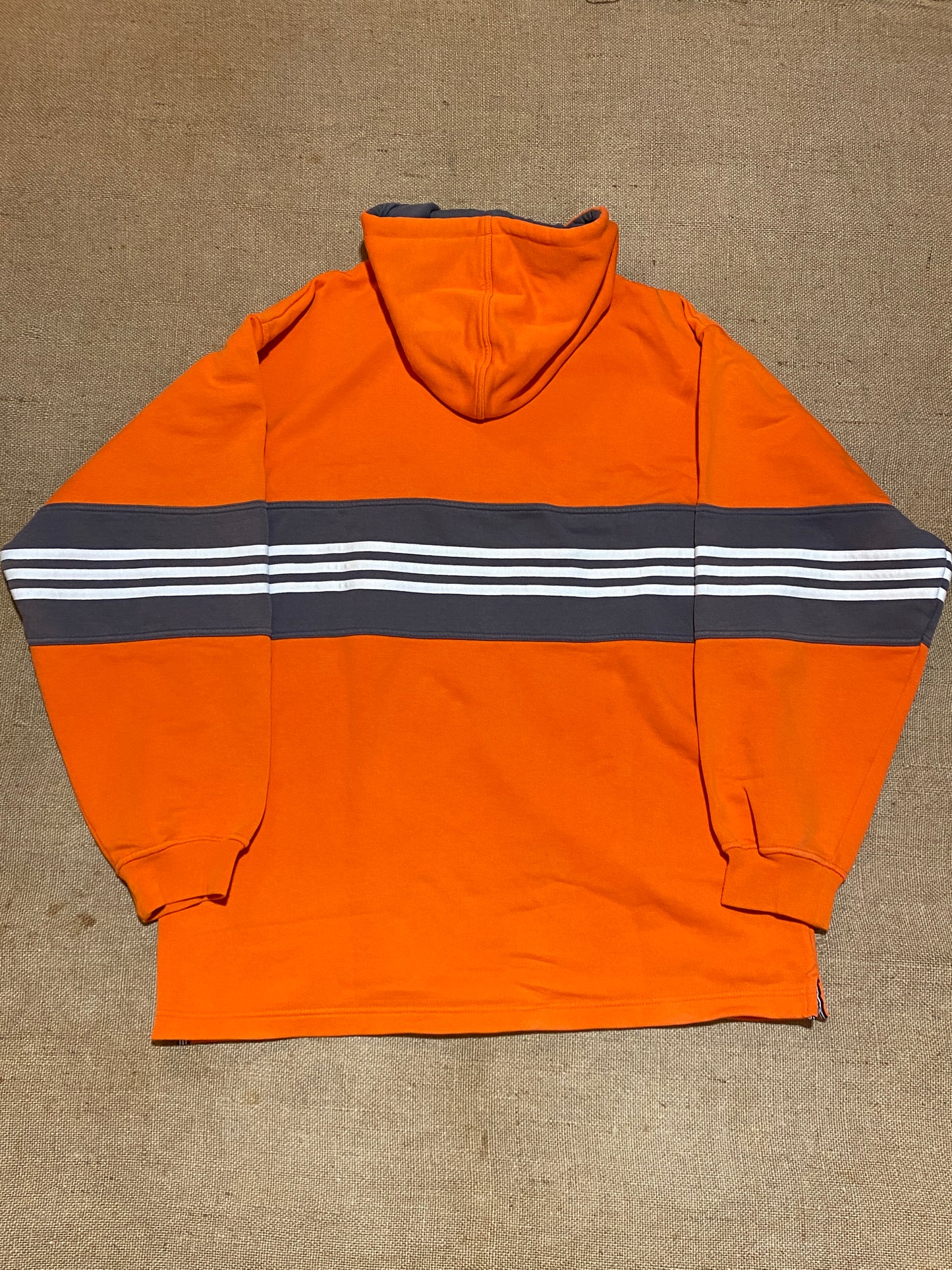 Vintage Adidas double front pocket hoodie