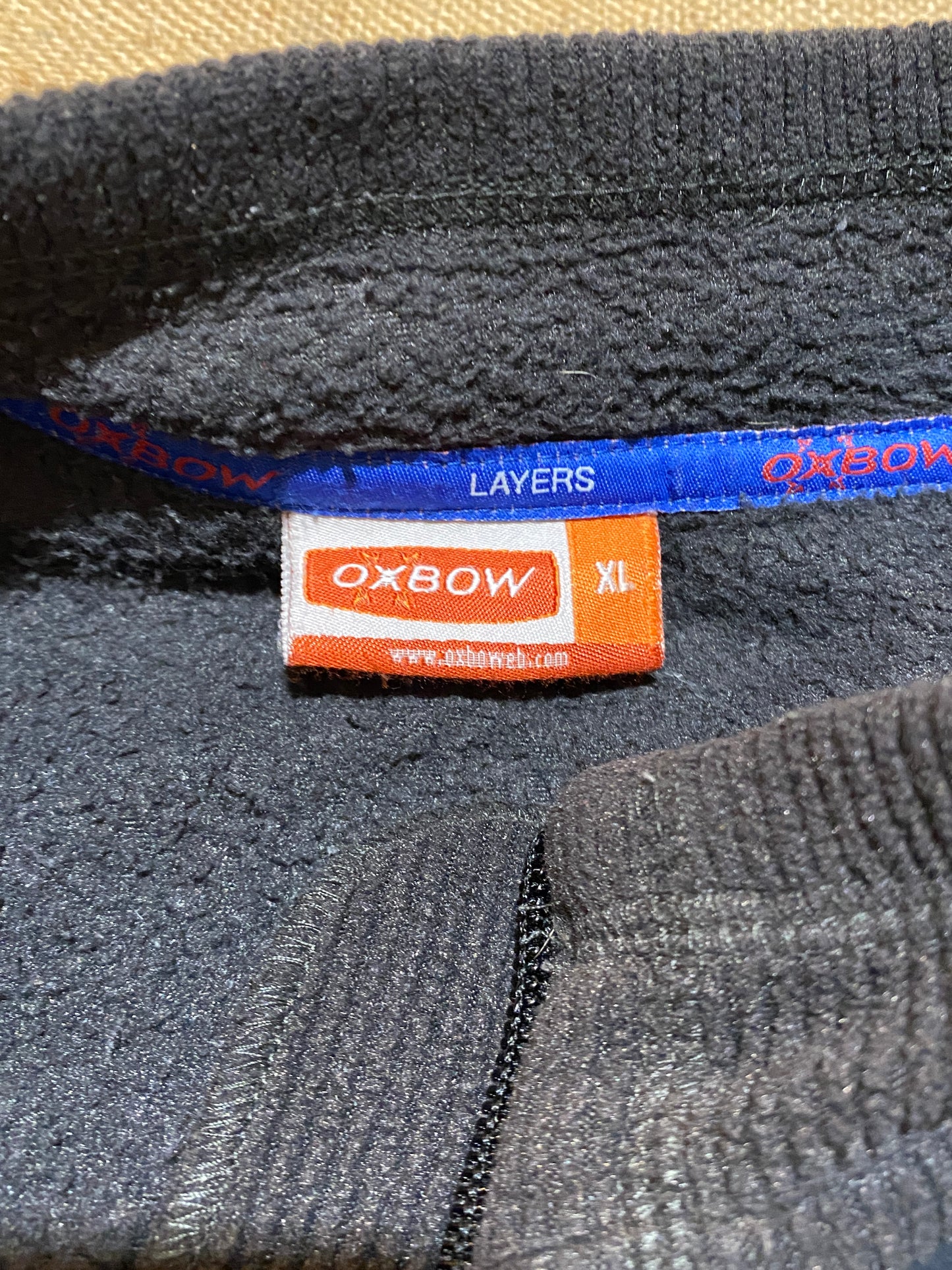 Oxbow Polartec fleece zip sweater(XL)