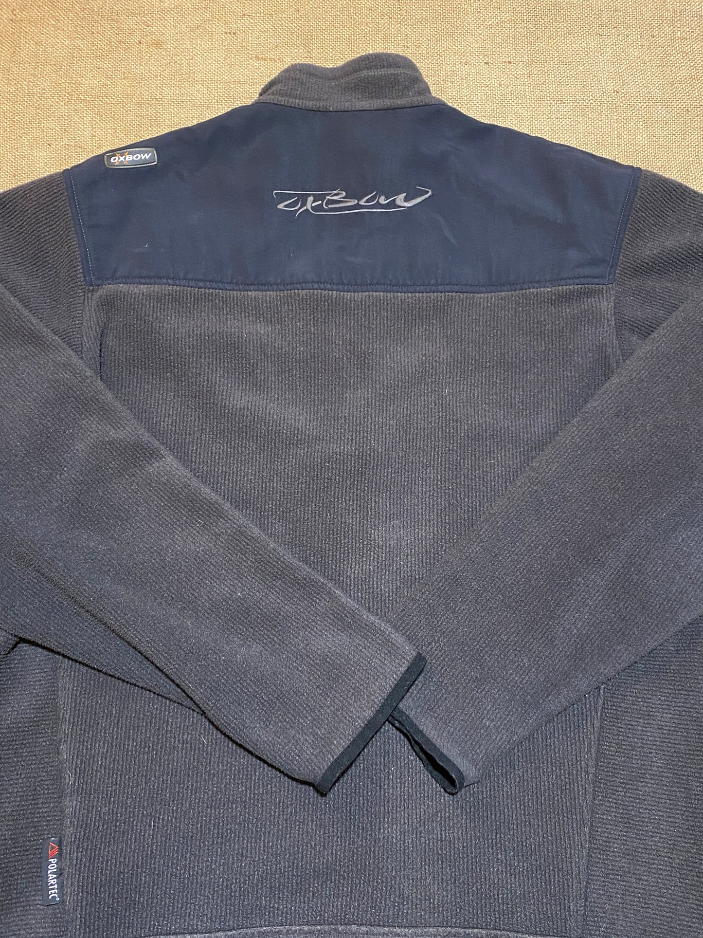 Oxbow Polartec fleece zip sweater(XL)