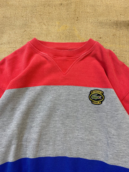 Sweatshirt Lacoste club tricolore