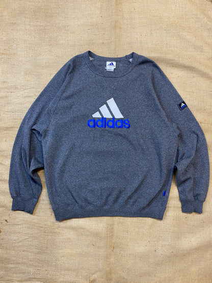 Vintage Adidas deep grey sweat