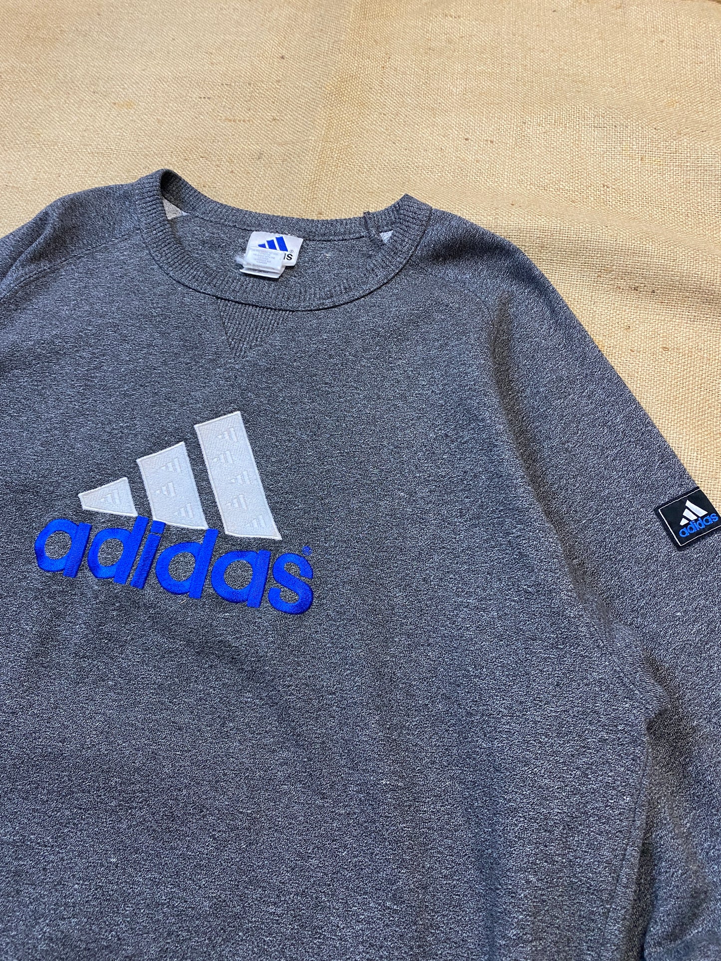 Vintage Adidas deep grey sweat