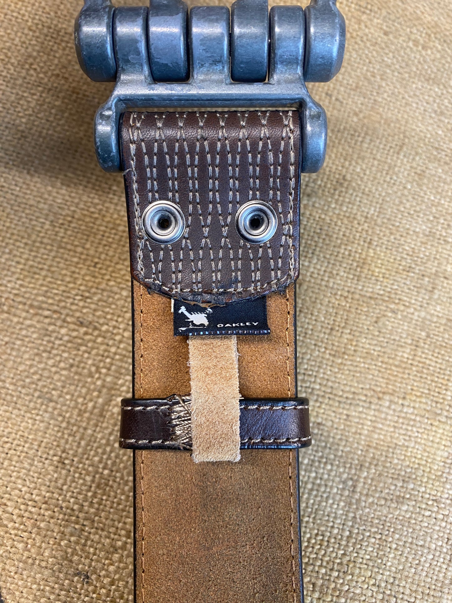 Oakley Industrial Leather Belt 2.0 marron terre