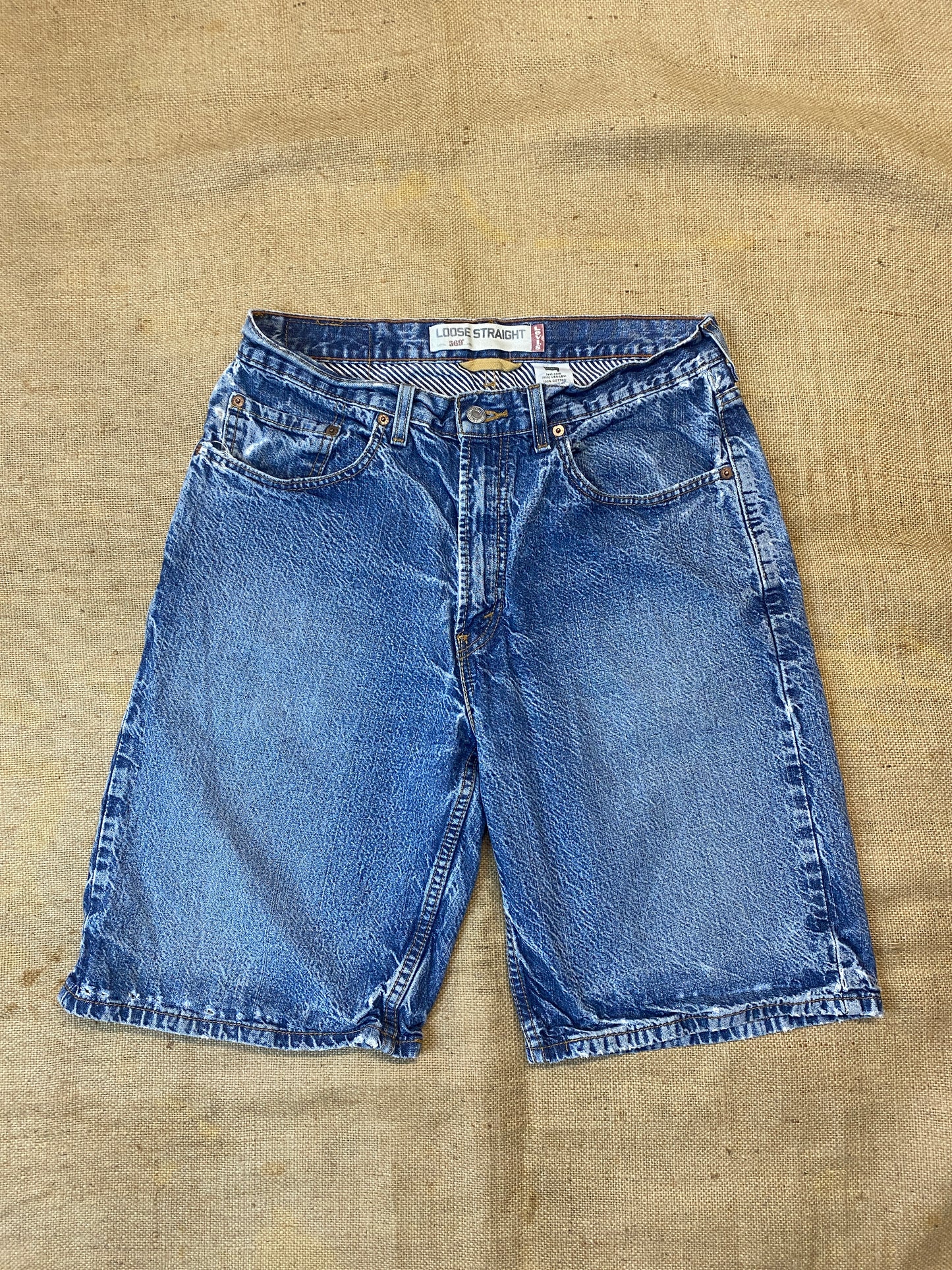 Levi's 569 Jean shorts larges et droits