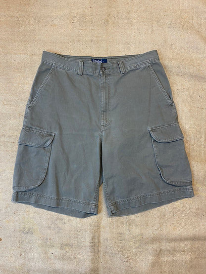 Ralph Lauren vintage kaki cargo shorts