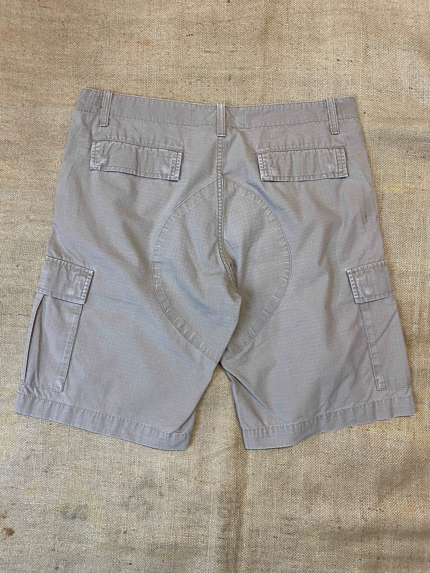 Carhartt Wip beige aviation shorts