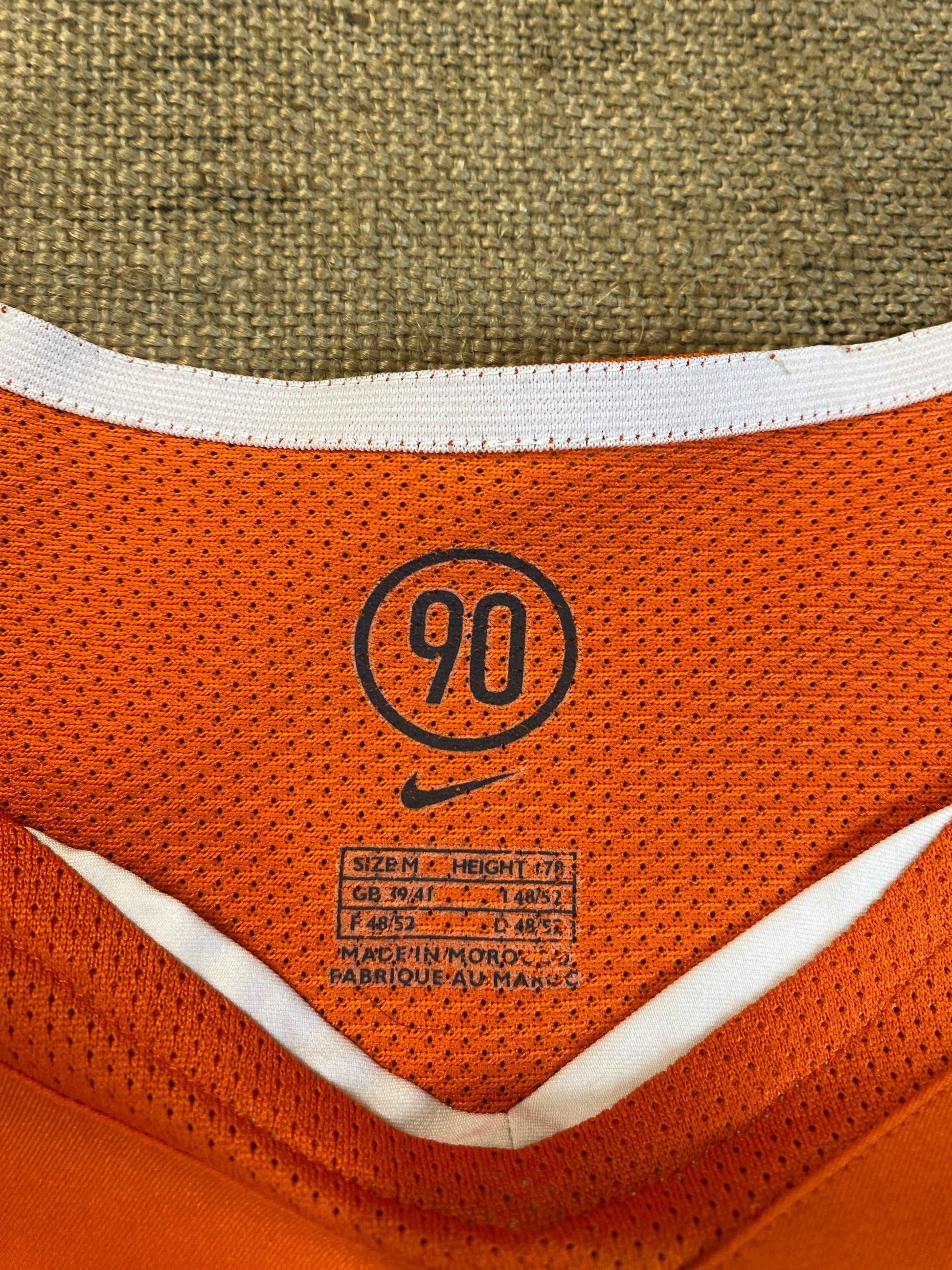 2004 Netherlands home jersey (M)