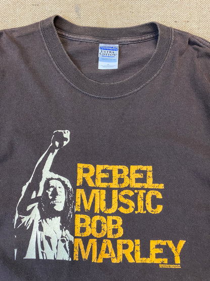 Bob Marley vintage t-shirt Rebel music Gildan  (XL)