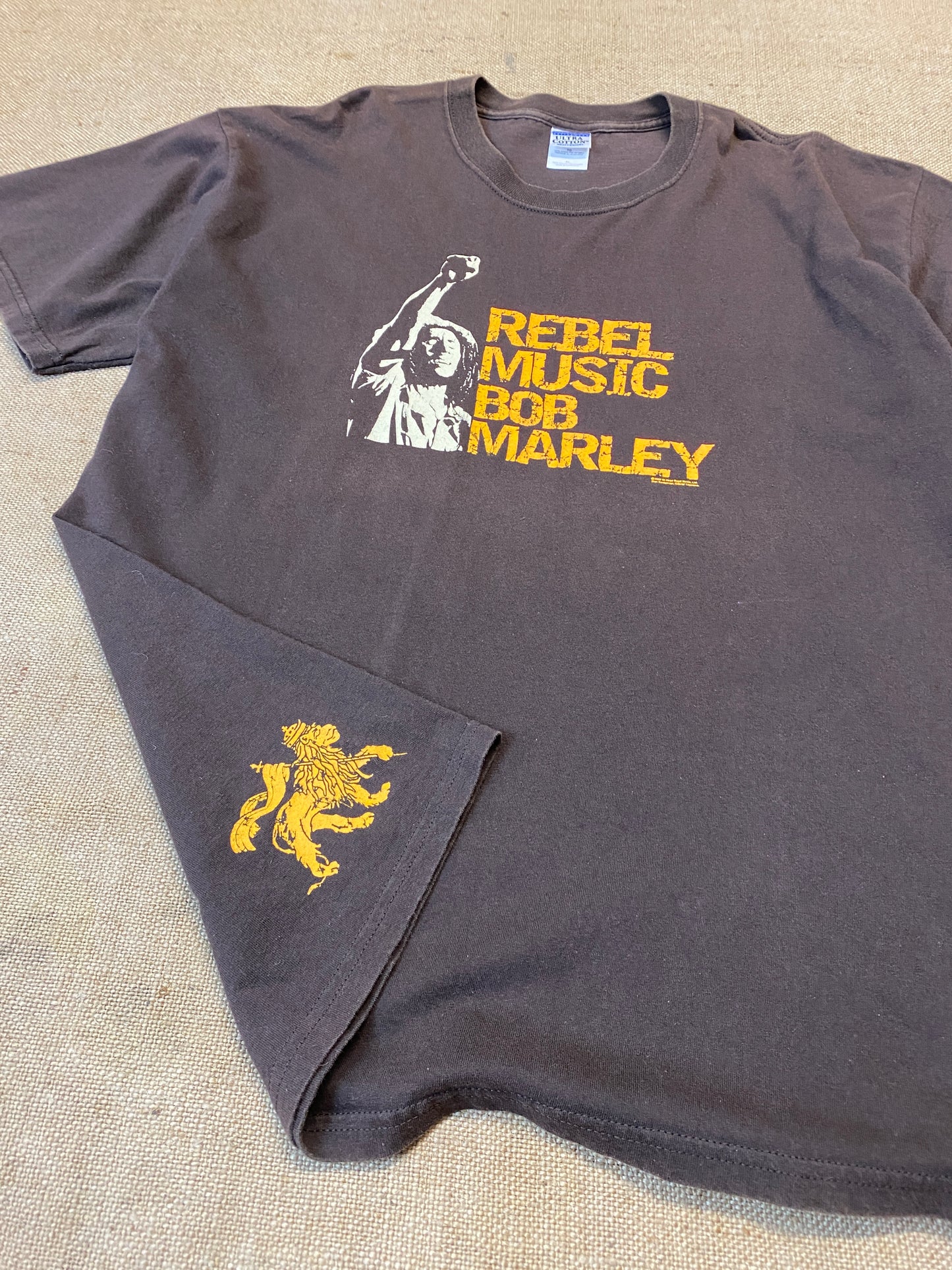 Bob Marley vintage t-shirt Rebel music Gildan  (XL)