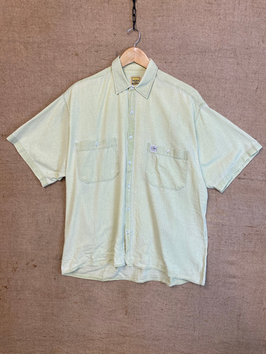 Lee Cooper light green oversized shirt (L)