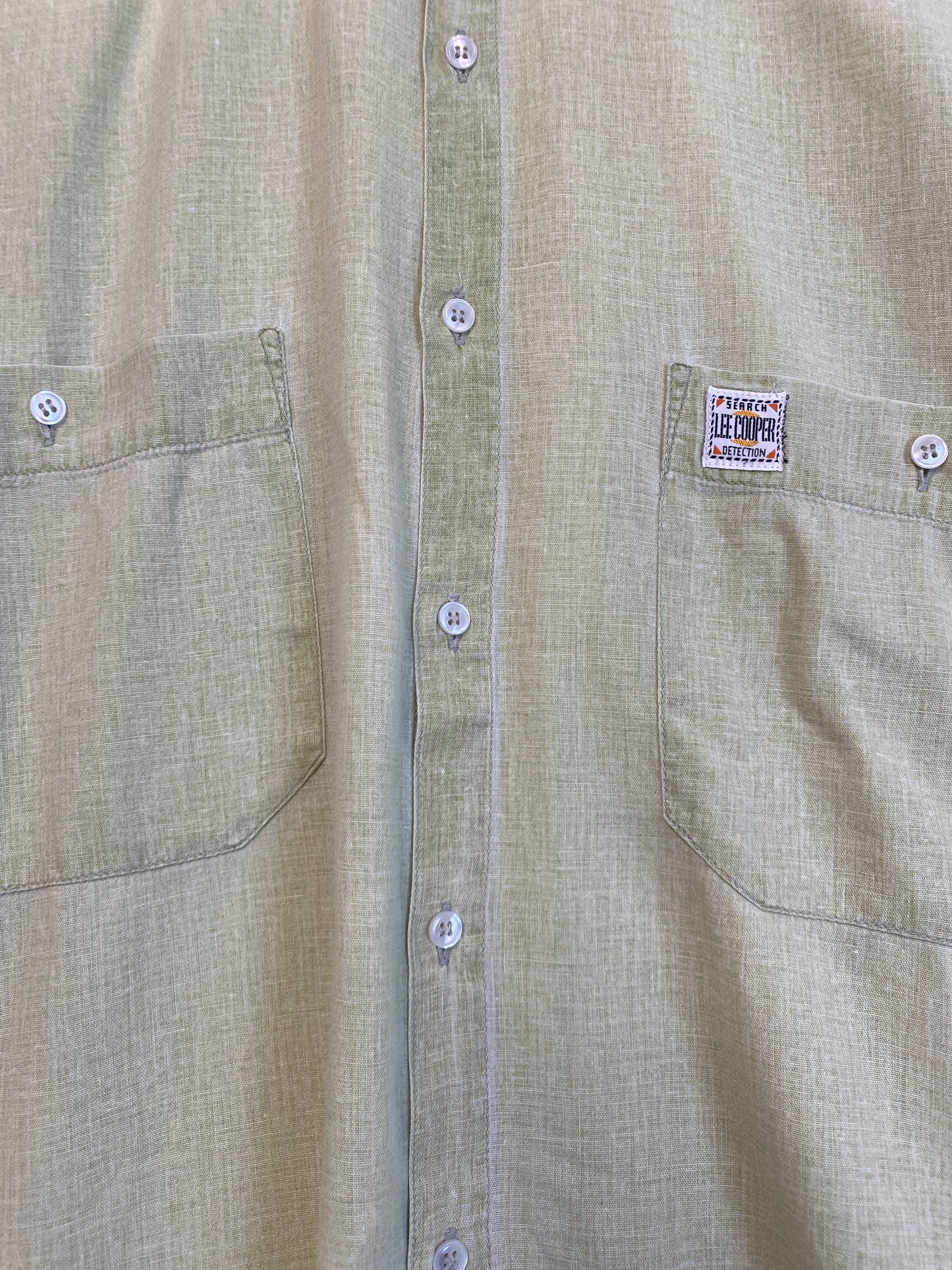 Lee Cooper light green oversized shirt (L)