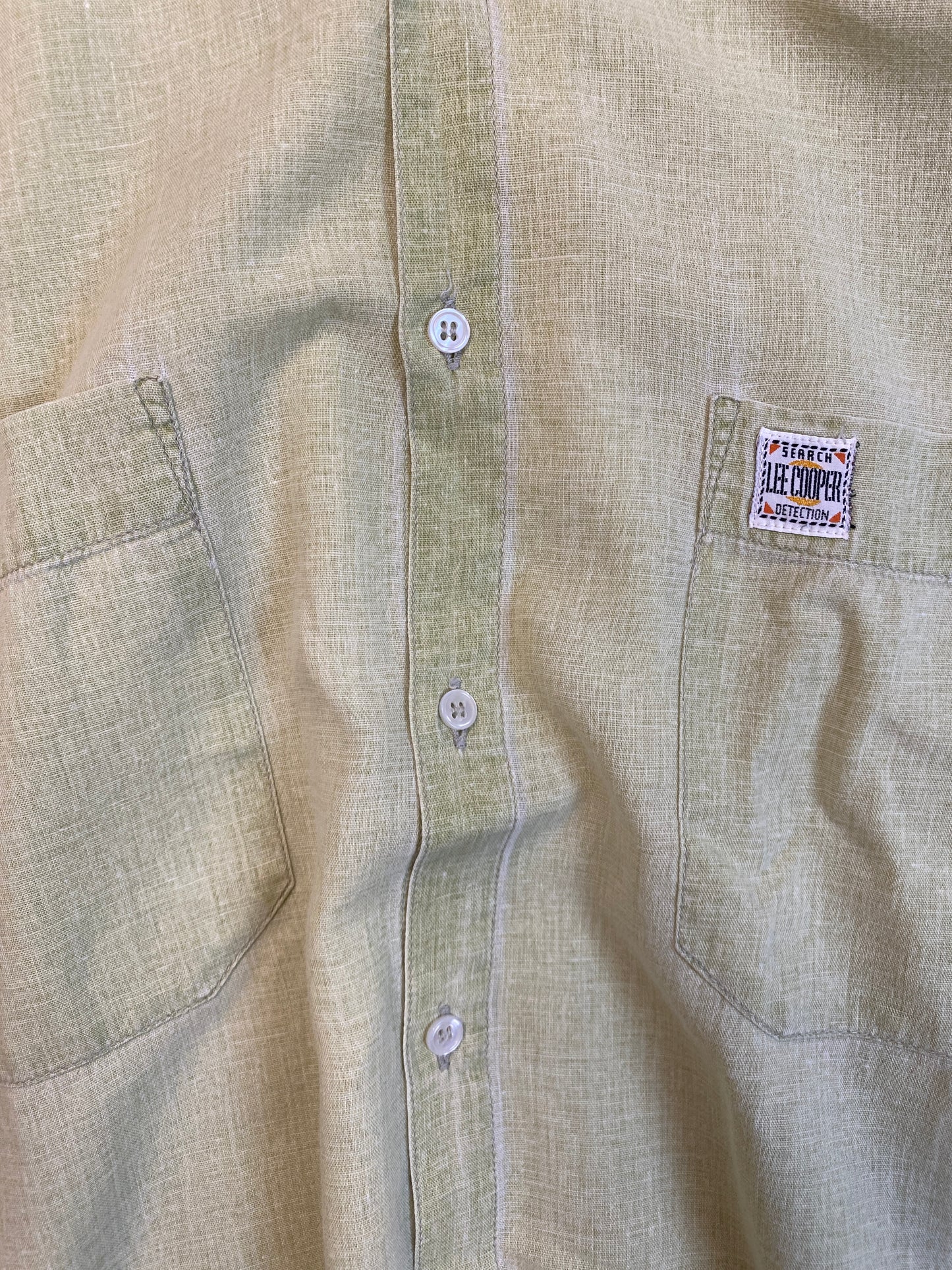 Lee Cooper light green oversized shirt (L)