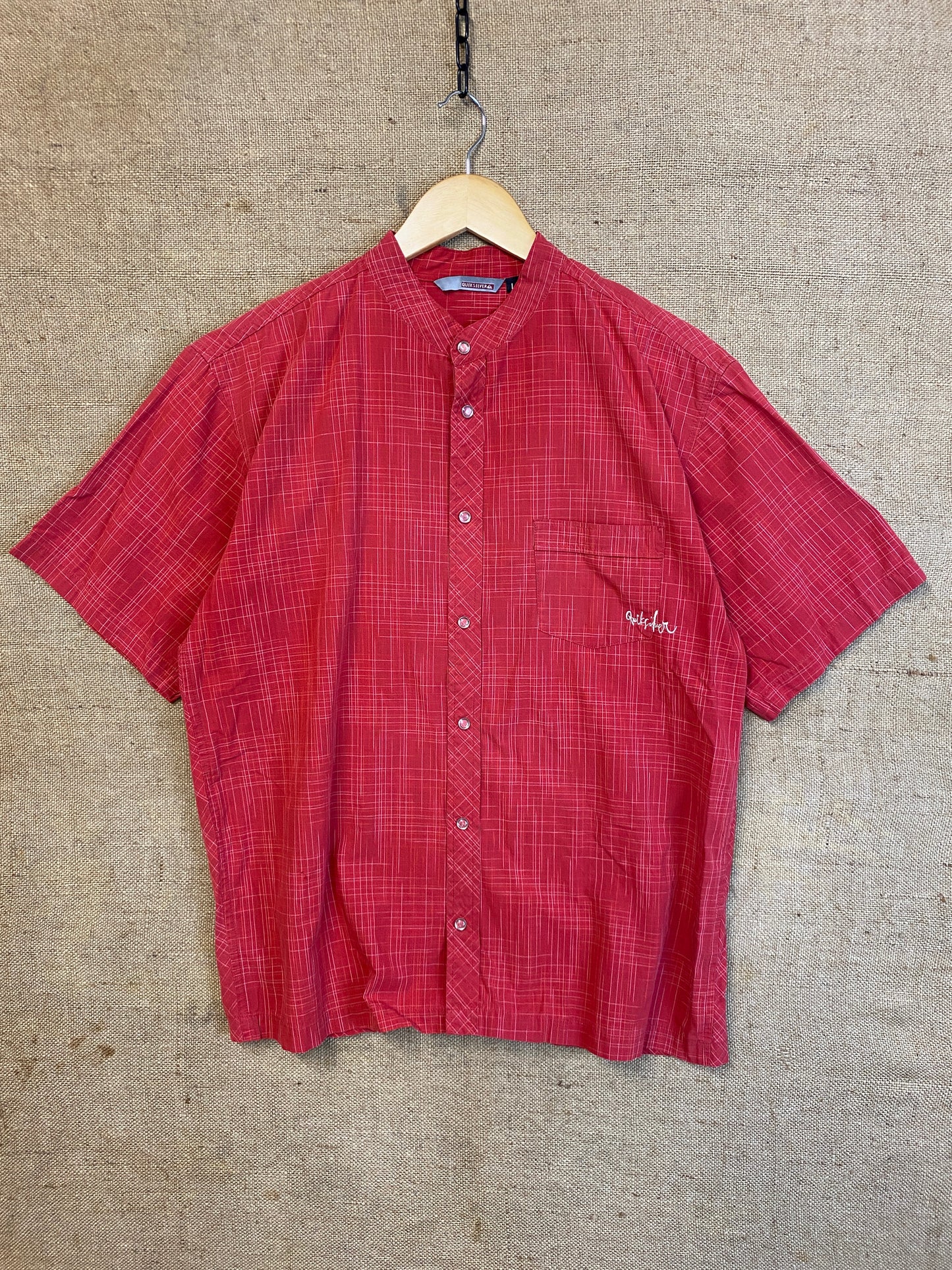 Quicksilver Vintage mao surf shirt (L)