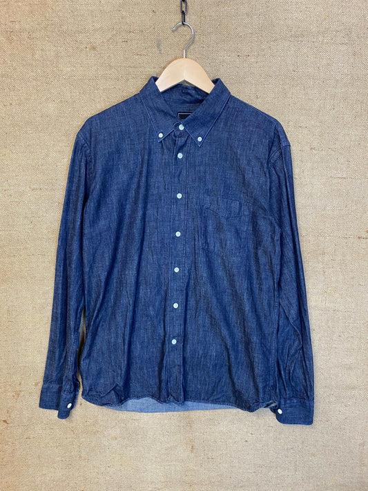 Asphalte longsleeve denim shirt (L)