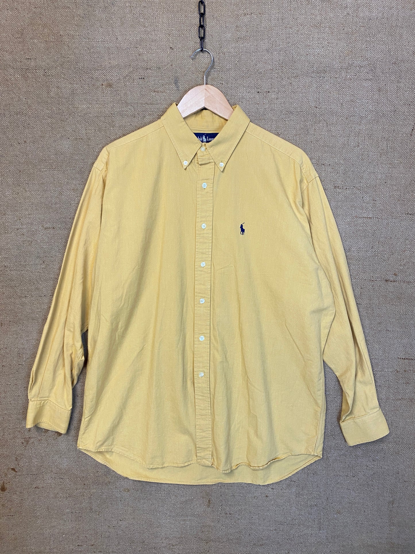 Chemise moutarde Vintage Ralph Lauren (XL)