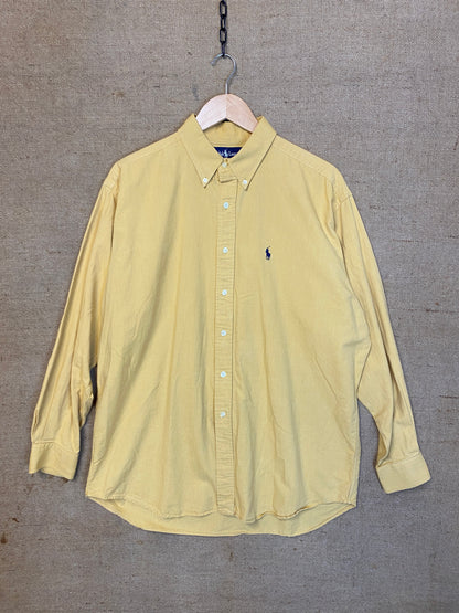 Vintage Ralph Lauren mustard shirt (XL)