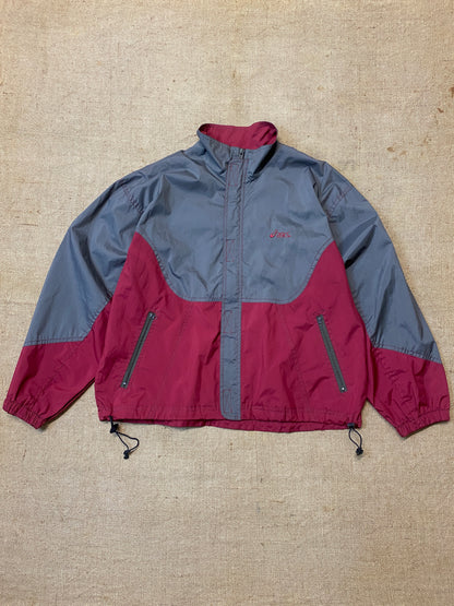 Asics Windbreaker light jacket Red grey (M)