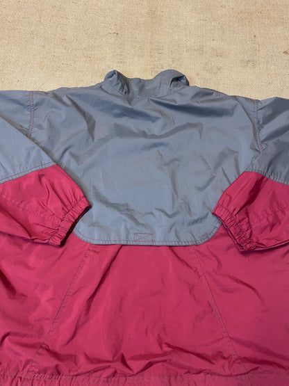 Asics Windbreaker light jacket Red grey (M)