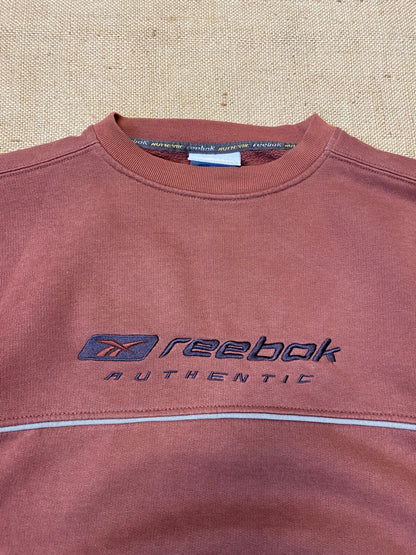 Reebok authentic vintage brown sweater (M)