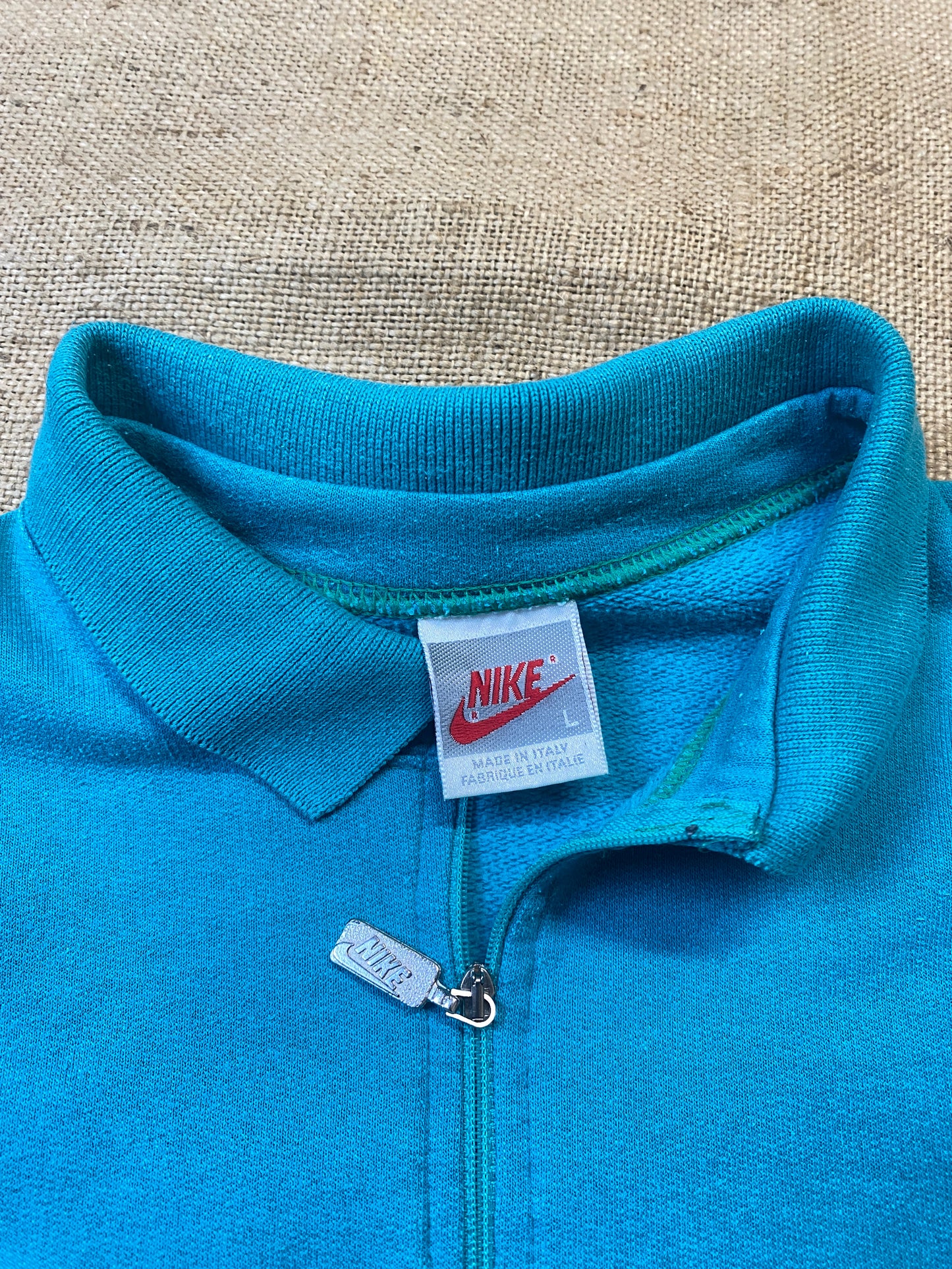 Nike vintage blue lagoon polo